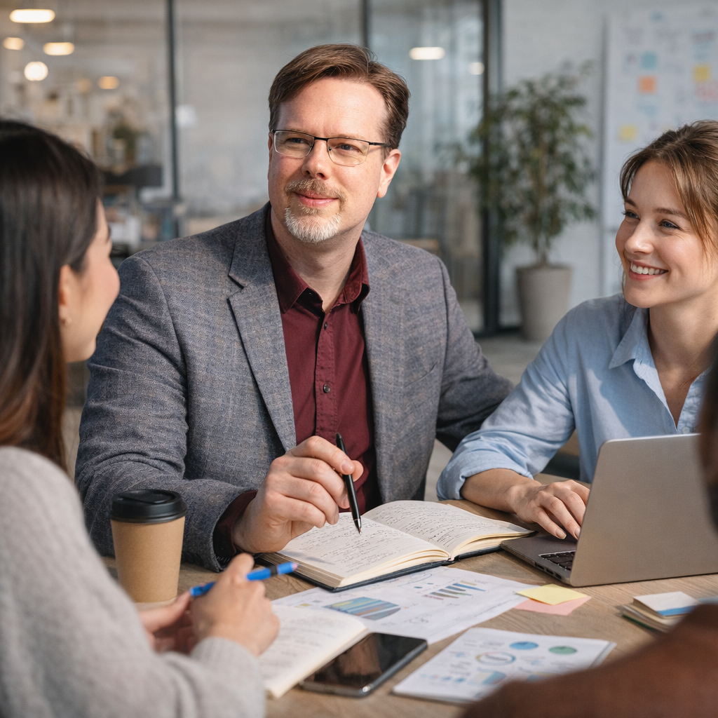 People collaborating